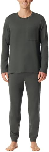 Schiesser Herren Langer Schlafanzug Pyjama Lang - 159633