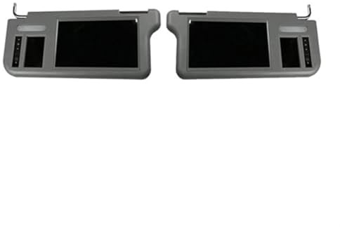 Wivplex 7-Zoll-Auto-Sonnenblende, Innenrückspiegel, Bildschirm, LCD-Monitor, DVD, VCD, GPS, TV-Player, Rückfahrkamera, Sonnenblende Sonnenschutzbrett für Sonnenblende