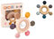 Beißring für Babys, Baby Zahnen Spielzeug aus Silikon, Ruder Greifling Beißspielzeug, BPA-frei Zahnen Nursing Zubehör für 3-6 6-12 Monate Kleinkinder, mädchen Junge Geschenk(Ruder A+B)