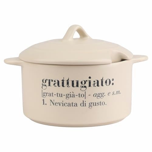 Villa d'Este Home Tivoli 1998 Formaggiera 320 ml in gres, Victionary