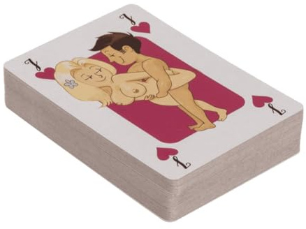 Spielkarten, Kamasutra Comic II, 54 Karten pro Blatt, 24 Stück im Display
