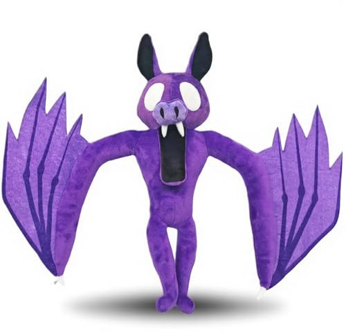 99 Nights In The Forest Plüschtier,Das Deer Bösewicht Plüschspielzeug Aus Dem Spiel,Weiches Kuscheltier Für Kinder & Erwachsene,Cuddly Plushie Geschenk Für Halloween & Geburtstage. (Fledermaus)