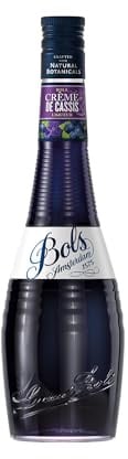 Bols Crème de Cassis Liqueur, 50cl - 17 Percent ABV Blackcurrant Flavoured Spirit Crafted with All Natural Botanicals - Artisanal Liqueurs for Cocktails