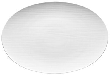 Rosenthal 11770 10430-800001-12738 Rete Piatto Ovale, 38 cm, Colore: Bianco