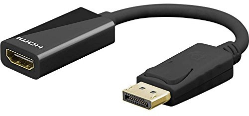 Goobay DisplayPort 1.2 Male to HDMI Female with Audio Transmission