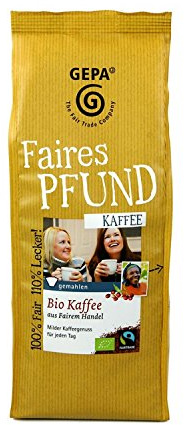 Gepa Faires Pfund Kaffee gemahlen, 500 g