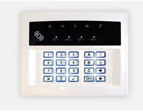 PY35 - PYRONIX LEDRKP/WHITE-WE TWO-WAY WIRELESS ARMING KEYPAD STATION W/ INTEGRATED PROXIMITY READER & LED SCREEN