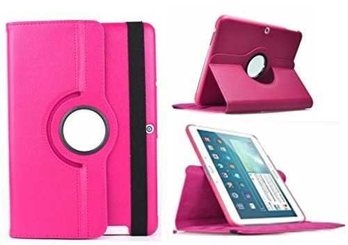 Funda Tablet Compatible con BQ Edison 3 Quad Core 10.1 360º giratoria Rosa