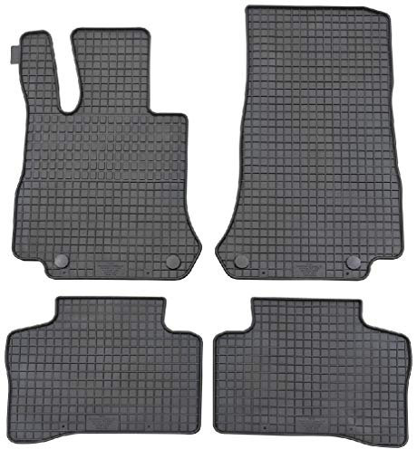 PETEX Gummimatten passend für GLC (X253) ab 09/2015 / GLC Coupe (C253) ab 09/2016 Fußmatten schwarz 4-teilig