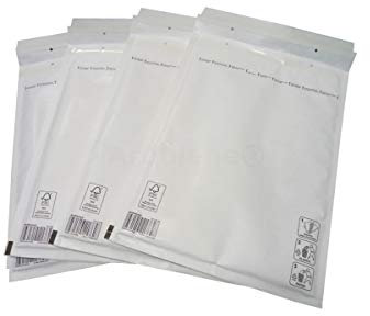 Luftpolstertaschen Gr. H/18 (290x370 mm) DIN B4 WEISS - Marken-Qualität (50)