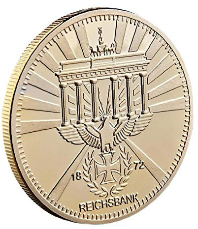Lankater 1pc Metallmünze Sammlermünzen Gold-gedenkmünze Antike Kreuz Reichsmünze