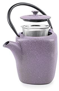 IBILI - Teekocher aus Gusseisen Lombok, 1,1 Liter, innen emailliert, geeignet für Induktionsherde