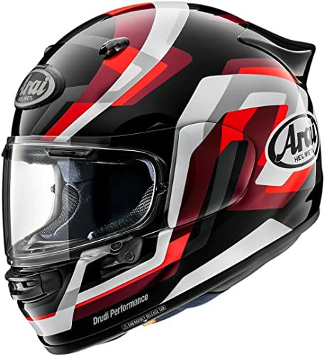 Arai Quantic Snake Red Helm unisex (schwarzmatt/rot/weiß), XL (61)