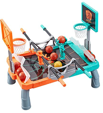 Harilla Kreatives Basketball-Brettspiel Battle Party Finger Basket Desktop-Spiel Jahren Kinder Aktivität für 2 Spieler