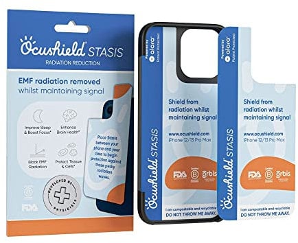 Ocushield EMF Anti Radiation Protection Ultra Thin Case Insert for iPhone XR - Maintain Strong WiFi and Signal Strength Whilst Blocking Harmful Electromagnetic Waves
