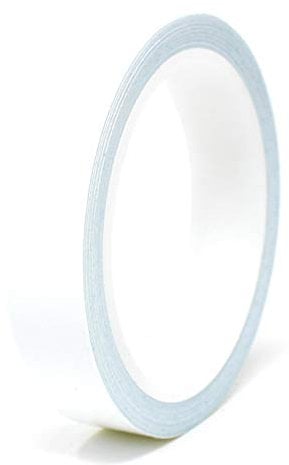 Finest Folia 10 Meter Matt Zierstreifen Auto LKW Motorrad Boot Modellbau Basteln DIY Deko Dekorstreifen Seitenstreifen Klebestreife selbstklebend (Weiß matt, 20mm Breite)