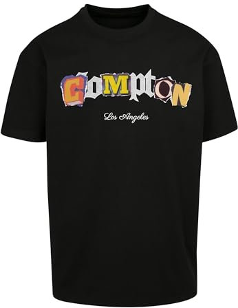 Mister Tee Unisex T-Shirt Compton L.A. Oversize Tee Black S
