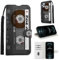 Yoedge Cover con Cordino per Apple iPhone 11 Pro Max 6,5 Pelle PU Custodia a Libro Flip Portafoglio Caso con Creativo Aesthetic Modello Nastro Disegni, Magnetica Supporto Case per iPhone 11 Pro Max