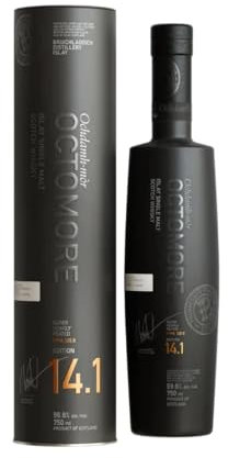 Octomore EDITION: 14.1 Super Heavily Peated Islay Single Malt 59,6% Vol. 0,7l in Tinbox