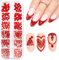 Makartt Crystal Nail Gems, Flat Back Rhinestones for DIY Crafts & Makeup Accessories