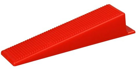 SHAFFER PRO selbstnivellierender Fliesenkeil, 100 Stück Klemmkeile, Nivellierwerkzeug für Fliesenleger, Nivelliersystem mit Zange