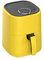 Friggitrice ad aria da 4 litri, forno elettrico multifunzionale senza fumo per uso domestico, bruciatura anti-secca, 1350 W, giallo necessario Efficency