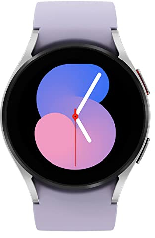 SAMSUNG Galaxy Watch 5 (40 mm) LTE – Smartwatch, Fitness-Tracker, Silber (erneuert)