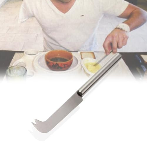 One Handed Tableware Knife for Hemiplegia Amputees Patient Elderly, Easy Grip Eating Utensil Aid for Independent Dining