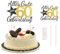 Tortendeko Geburtstag, Cake Topper 60 Jahre Geburtstag, Alles Gute zum 60 Geburtstag Tortendeko, Kuchen Deko, Torten Topper, Tortenstecker für 60 Geburtstagsfeier Frauen Männer Geburstagstorte
