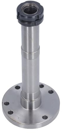 Drehspindel, 45 Stahl-Mini-Drehmaschinen-Spindel-Ersatz mit 20 Mm Lochdurchmesser, Metall-Drehmaschinenkopf mit Hohler Spindel Drehmaschine Ersatz für MX 180D 7x12 8x14