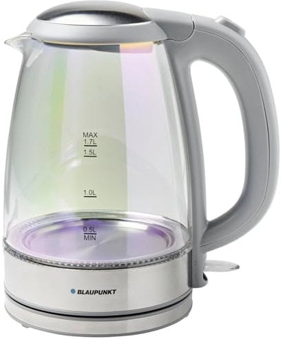 Iridescent Glass Kettle -Boil Water In Style With This Fabulous Iridescent Glass Kettle - The Kettle Produces 3000W Of Power And Can House Up To 1.7 Litres