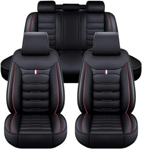 Auto Leder Sitzbezüge Sets für BMW X1 X3 X4 X5 X6 1/3/4/5/6/7 F25 F10 E83 E84 E70 E87 E90 E92 320I F11 F20 F15 F16 F30, Autositzbezüge Sets rutschfest Wasserdicht Atmungsaktiv Bequem Seat Schonbezüge