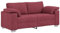 vidaXL Modernes gepolstertes Sofa für das Wohnzimmer Sitzgelegenheiten Windrot Stoff 3-Sitzer Couch Stylische Kissen Langlebiger Holzrahmen Innengebrauch Zeitgenössische Möbel Kuschel