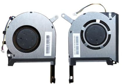 LDGSUPH CPU GPU Cooling Fans, Compatible For ASUS,Rog Strix FX505 FX505G FX505GE FX505D TUF Gaming Computer Cooler Fans 13NR00S0M11111 2011(CPU GPU Fan)