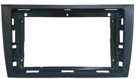 Pannello Autoradio Mascherina Per VW Per Golf 6 2008-2015 2016 Stereo Pannello Con Cornice Audio Dash Trim Facia Radio Schermo Lettore 2 Din Kit 9 Pollici Car DVD(Only frame)