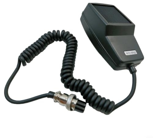 Chroavel CB Funk Mikrofon 4 Pin Lautsprecher Mikrofon für Fahrzeug Ersatzmikrofon für CB Funkgeräte