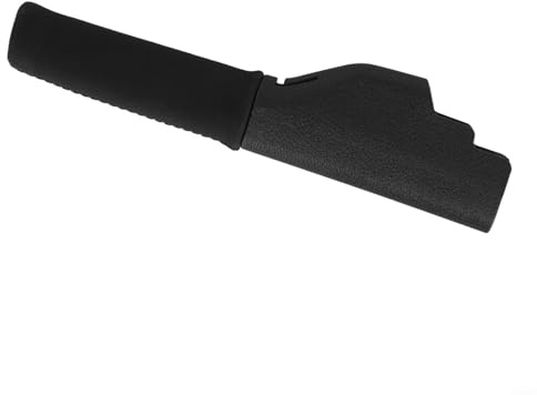 Handbremsgriff Leder für Jetta für golf 5 6 GTI für gli MK5 MK6, Ersatz für OEM 1K0711461A, Handschuh Abdeckung Schwarz mit Farbnaht(Black line)
