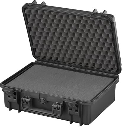 Plastica panaro MAL8011236430150_Noir Malette de transport, 464mm x 366mm x 176mm, Set de 6