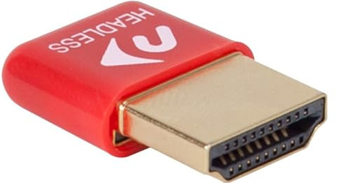 NewerTech (ein OWC Brand) - HDMI Headless 4K Display Emulator, bis zu 4K und volle Systemreaktivität beim Fernzugriff auf einen Mac oder PC