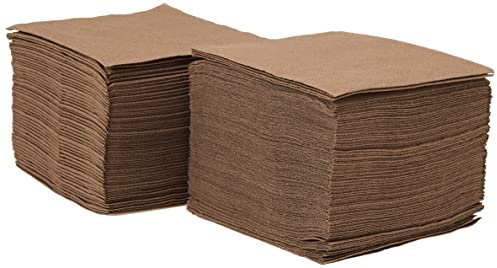 Hängelampe ser22107610 Coktail, Serviette 20 x 20, 2-lagig, 1/4 Falz, 100 Servietten, punta-punta, Schokolade