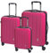 CHECK.IN Trolley-Set London 2.0, 3-TLG., pink