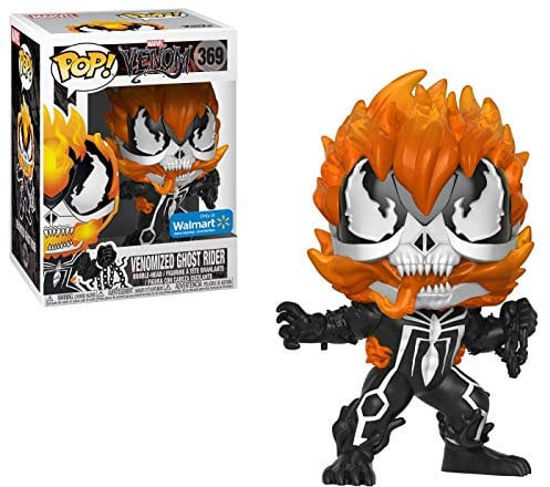 Funko Marvel Pop Venom Venomized Ghost Rider #369 Vinyl Figure Featuring Special Edition Sticker