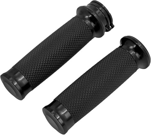 HDBUBALUS Poignées pour Guidon Harley Softail Touring Dyna Sportster XL883 1200 XR VRSC
