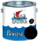 Halvar 2-K GLÄNZEND Yachtlack Weiß/Grau/Schwarz RAL 9001-9018 Bootslack für GFK/Polyester/Kunststoff 2-Komponenten Lack inkl. Härter (1 L, RAL 9005 Schwarz)