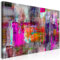 murando Wandbild Mega XXXL Abstrakt Einteiliger XXL-Format Kunstdruck zur Selbstmontage Leinwandbilder moderne Bilder DIY Wanddekoration Wohnung Deko bunt a-A-0217-ak-g