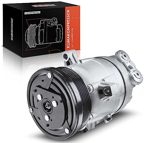Frankberg Compresor de aire acondicionado Sistemas de aire acondicionado con embrague Gasolina Compatible con Leganza KLAV Nubira J100 KLAJ Replace# 96293323incl. aceite premezclado