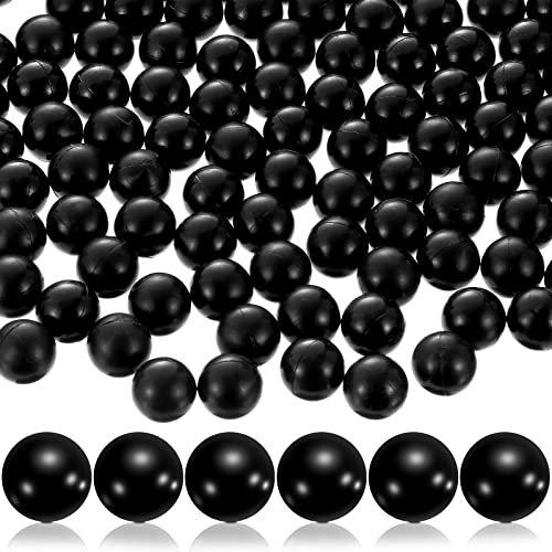 Civaner Stück 68 Kal Paintballs Solid Balls Breaker Hard Nylon Paintball für Shooting Training Praxis (Schwarz)