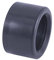 POWERHAUS24 PVC Kupplung, Reduktion von D 50 mm auf 32 mm Rohrleitungen, PN16, EN 1452