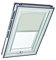 Original Roto Rollo Exclusiv ZRE für Roto Dachfenster - Führungsschiene Silber - Tageslichtrollo Baureihe Designo R6/R8, i8 und Classic 64/84 - Größe 094/098 | 09/09 - Stofffarbe Hellgrau