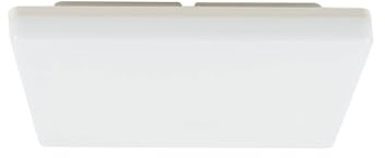 PRIOS LED Deckenlampe mit Sensor Artin Bewegungsmelder (Modern) in Weiß (1 flammig,) - Deckenleuchte Lampe Badezimmerleuchte
